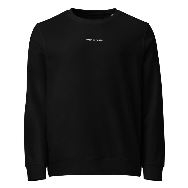 Sync in Peace Organic Sweatshirt