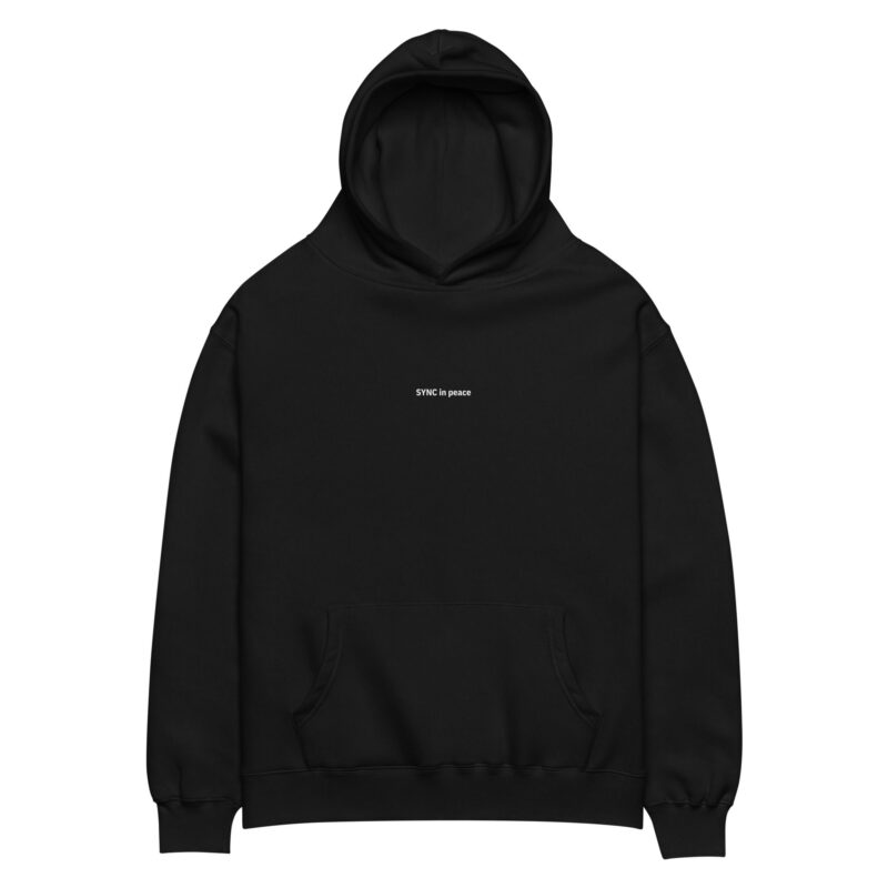 Sync in Peace Oversized Hoodie